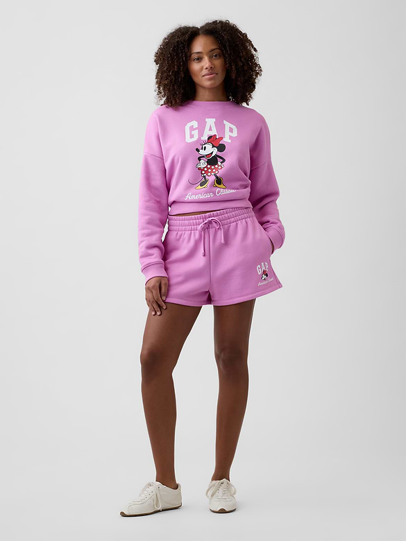Gap × Disney Minnie Mouse Logo Shorts
