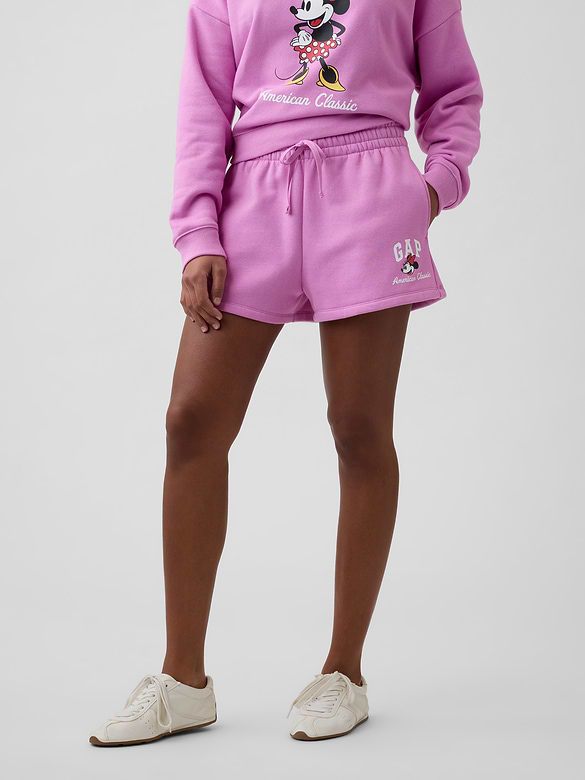 Gap × Disney Minnie Mouse Logo Shorts