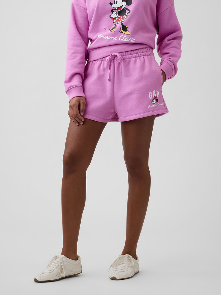 Image number 3 showing, Gap × Disney Minnie Mouse Logo Shorts