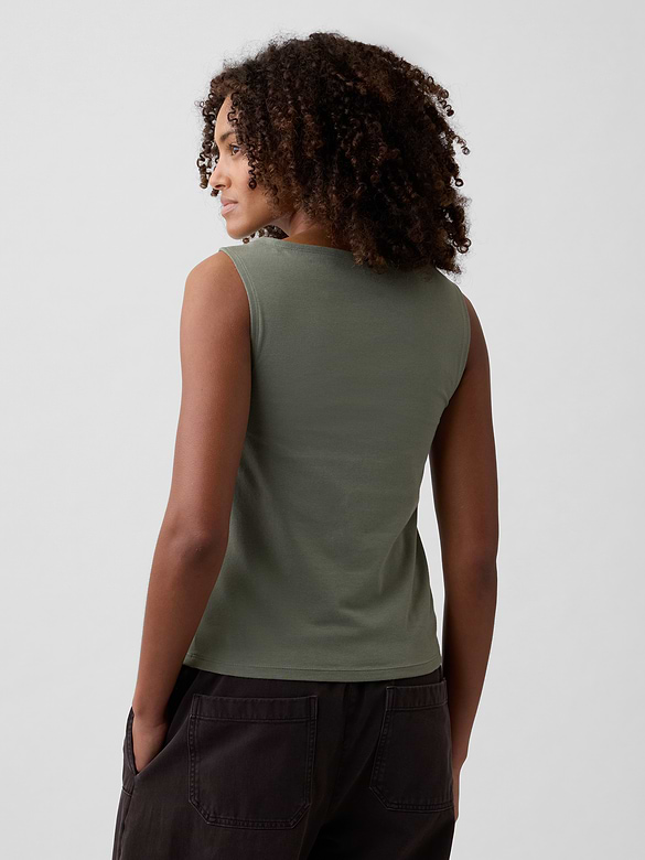 Boatneck Tank Top