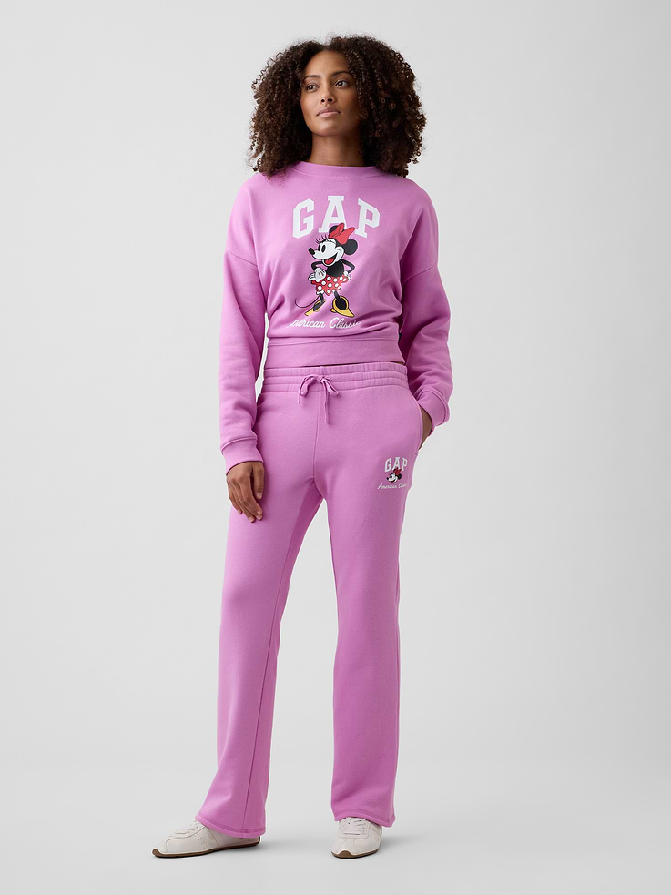 Image number 1 showing, Gap × Disney Bootcut Sweatpants