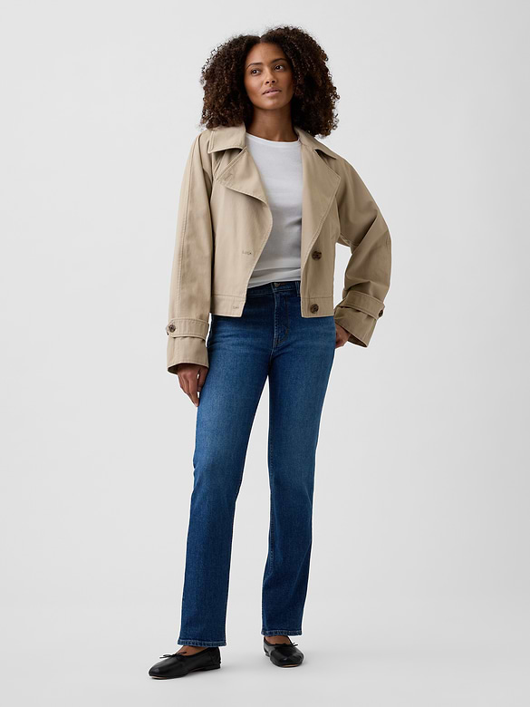 Mid Rise '90s Slim Straight Jeans