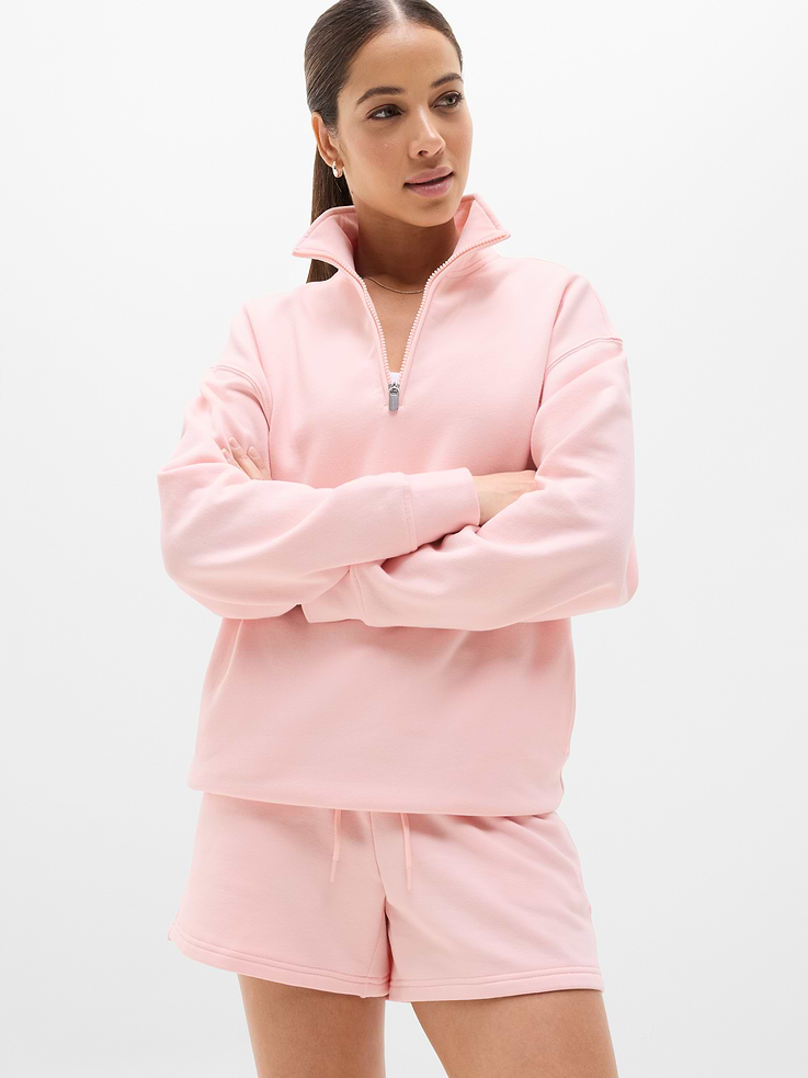 Image number 1 showing, Forever Fleece 1/4 Zip Sweatshirt