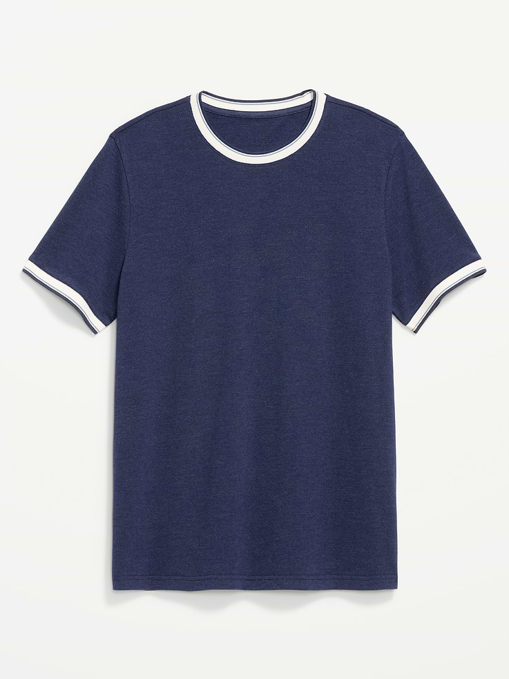 Image number 4 showing, Crew-Neck Pique T-Shirt