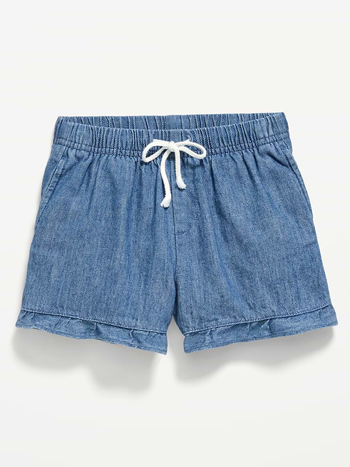 Ruffled Ruffled Jean Shorts for Toddler Girls on clearance at Old Navy — 53% off