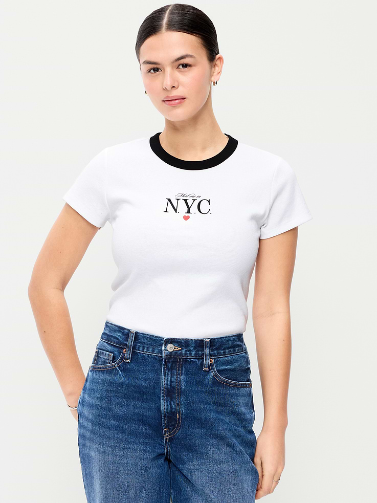 Image number 6 showing, Snug Crop T-Shirt