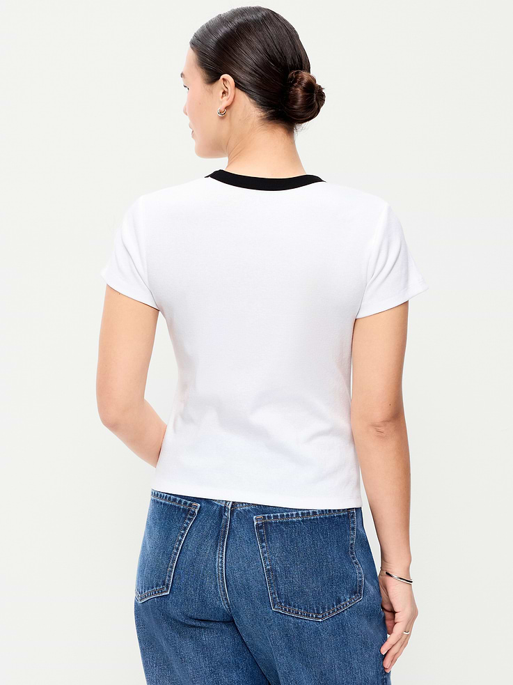Image number 7 showing, Snug Crop T-Shirt