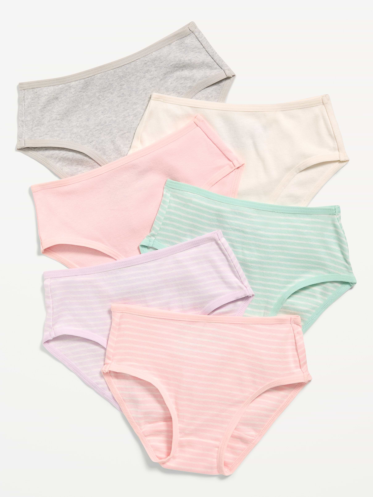 L'image numéro 1 présente Culotte bikini pour toute-petite fille (paquet de 6)