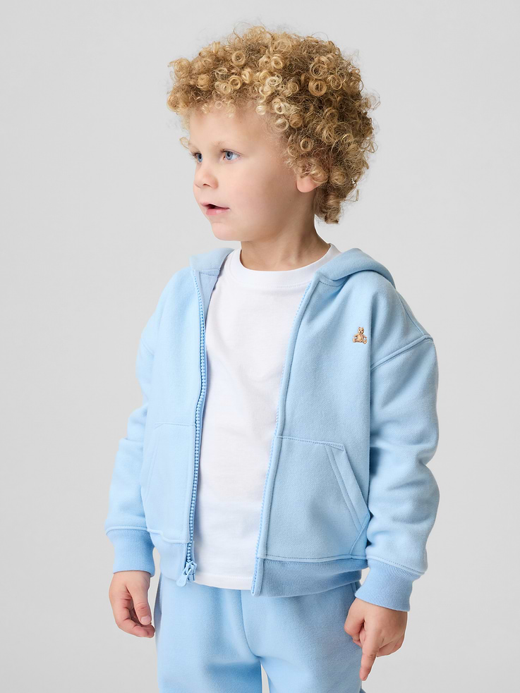 Image number 1 showing, Baby & Toddler VintageSoft Zip Hoodie
