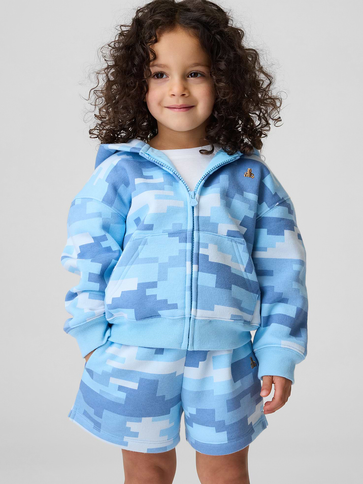 Image number 2 showing, Baby & Toddler VintageSoft Camo Zip Hoodie