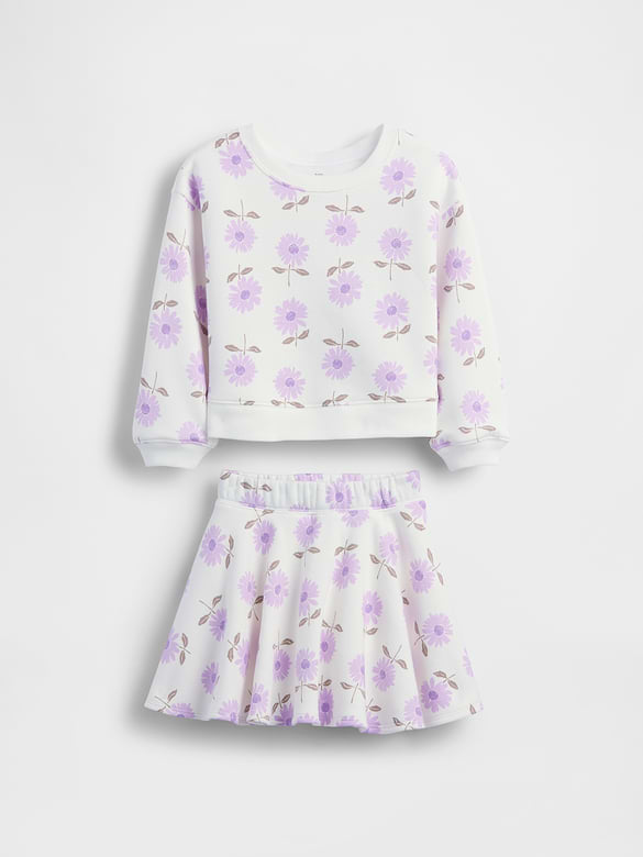 Baby & Toddler VintageSoft Floral Skort Set