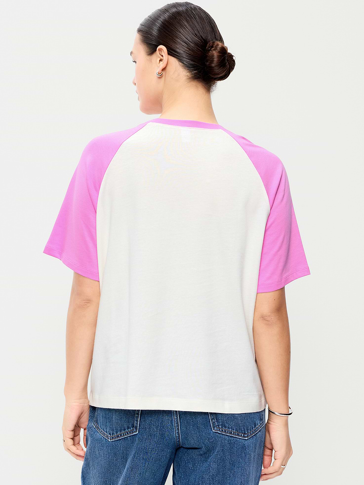 Image number 6 showing, Vintage Crew-Neck Raglan T-Shirt