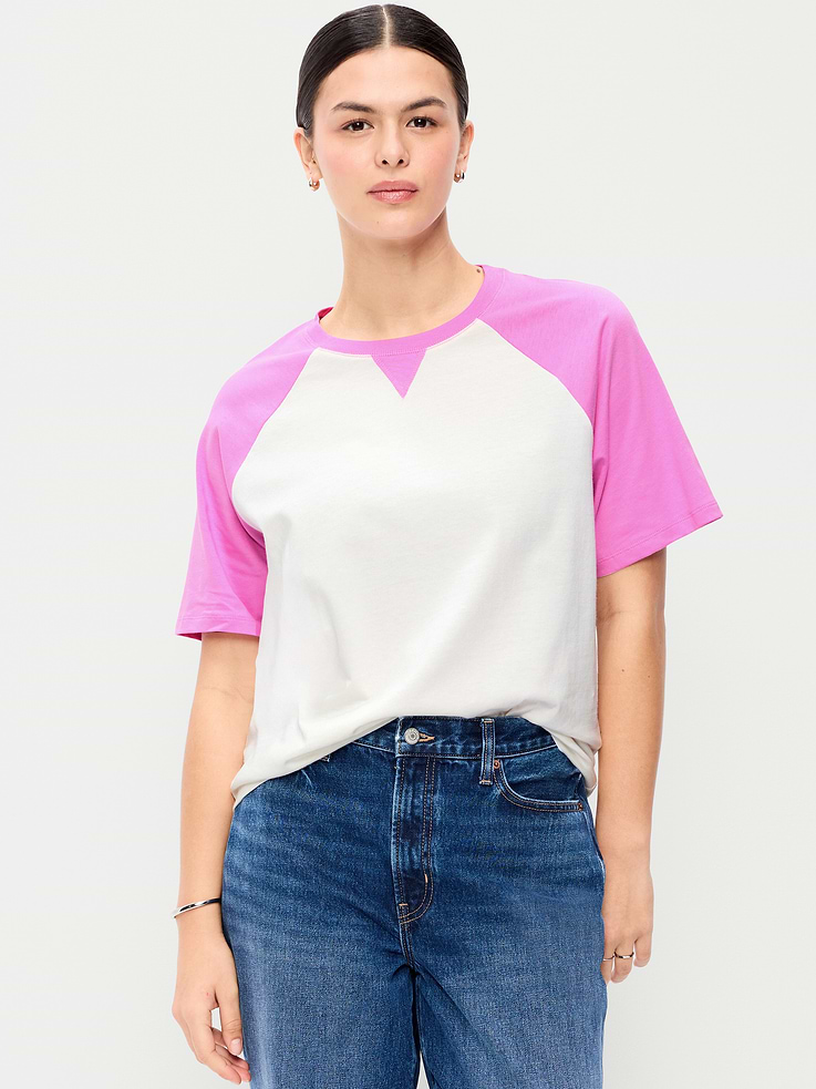 Image number 5 showing, Vintage Crew-Neck Raglan T-Shirt