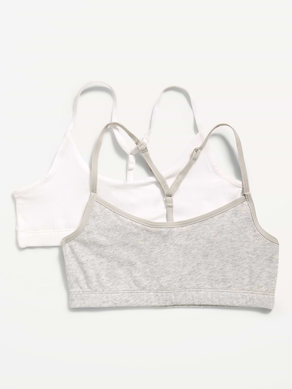 Soutien-gorge camisole dos nageur pour fille (paquet de 2)
