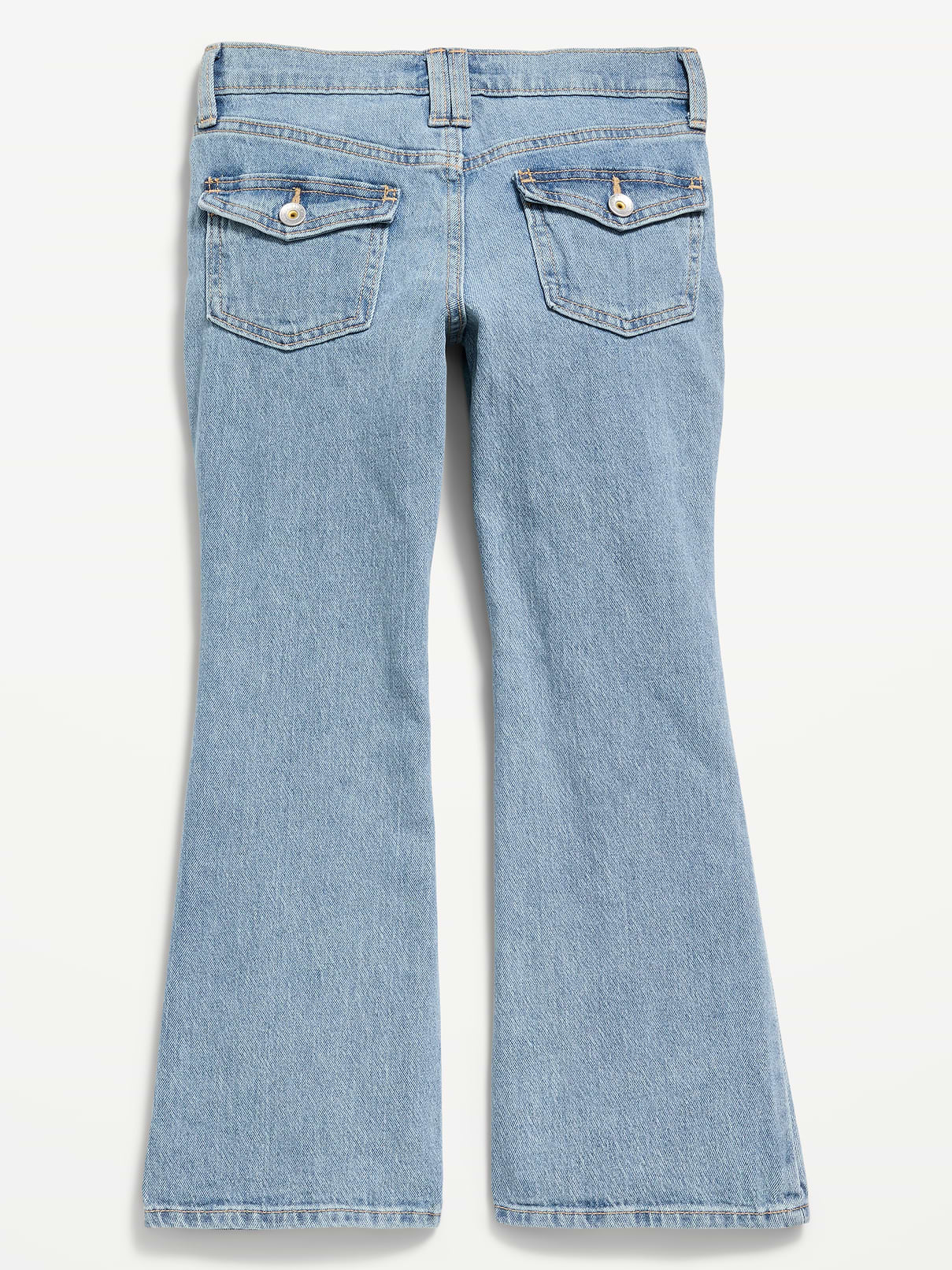 Image number 2 showing, Low-Rise Flare-Leg Jeans for Girls