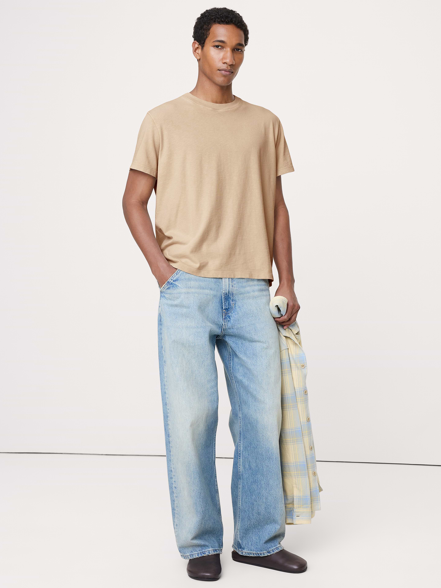 Image number 1 showing, Heritage Cotton Slub Crew-Neck T-Shirt