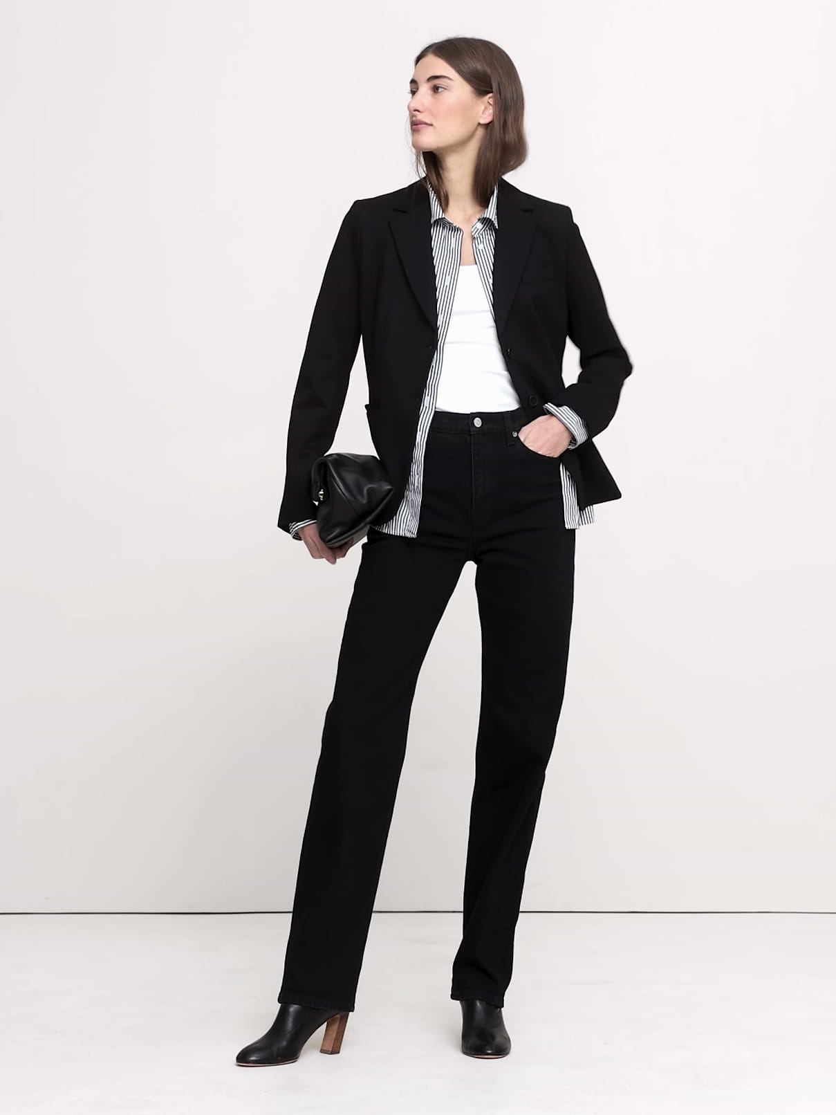 Slim Everywhere Ponte Blazer | Banana Republic