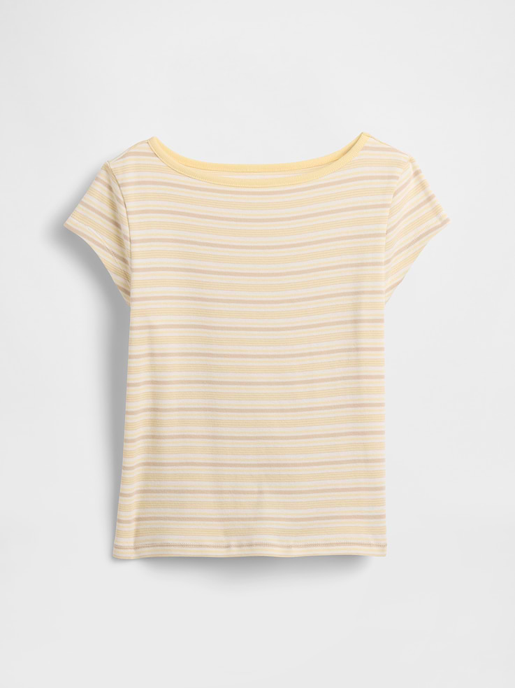 Image 2 of 4, Kids Cap-Sleeve Fitted T-Shirt