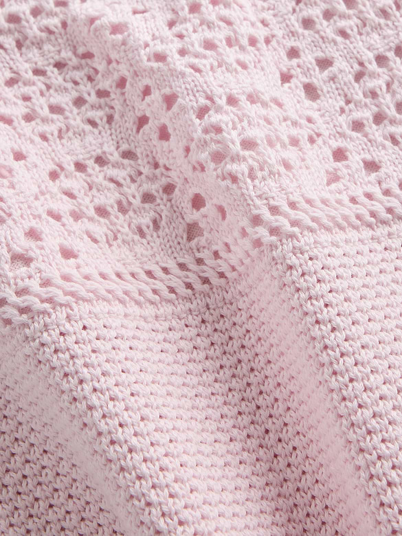 Kids 100% Cotton Crochet Sweater Dress