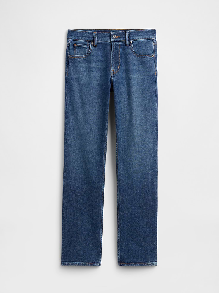 Image number 7 showing, Mid Rise '90s Slim Straight Jeans