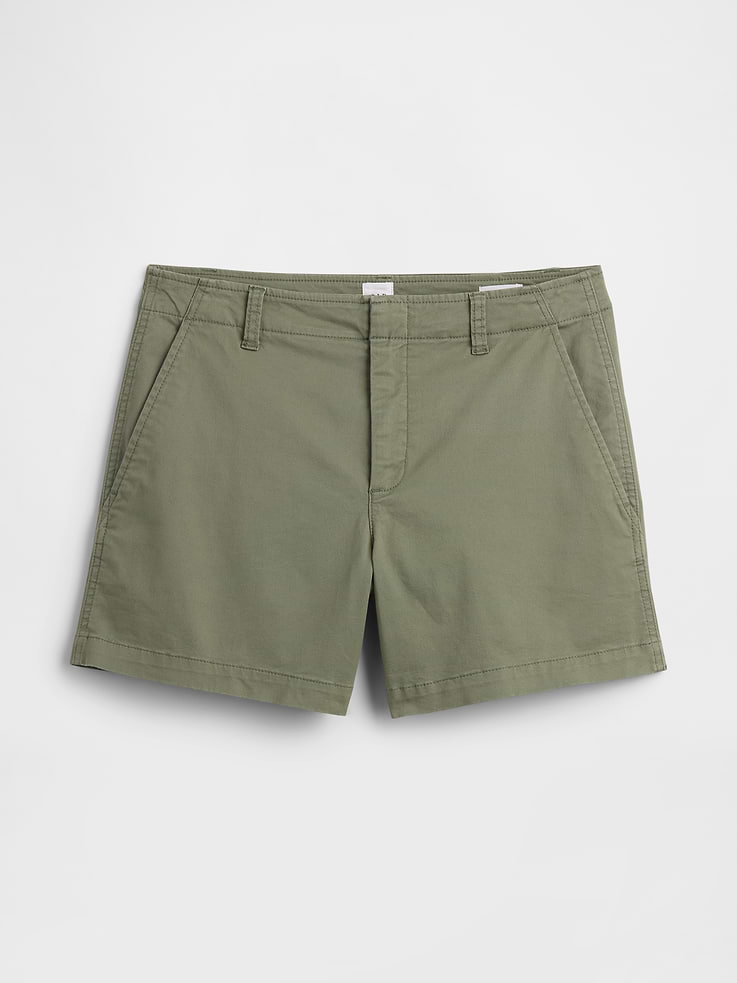 Image number 7 showing, 5" Mid Rise Downtown Khaki Shorts