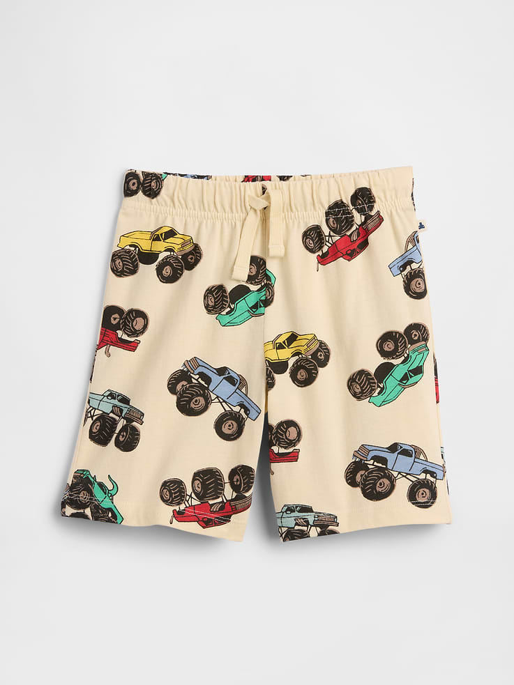 Image number 1 showing, babyGap Print Jersey Pull-On Shorts
