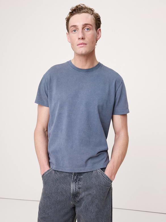 Heavyweight Cotton Crew-Neck T-Shirt