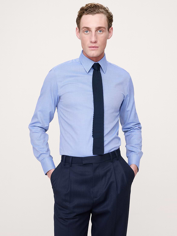 Chemise habillée ajustée infroissable