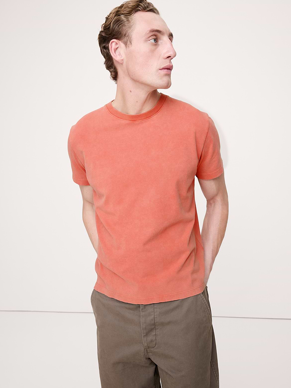 Heavyweight Cotton Crew-Neck T-Shirt