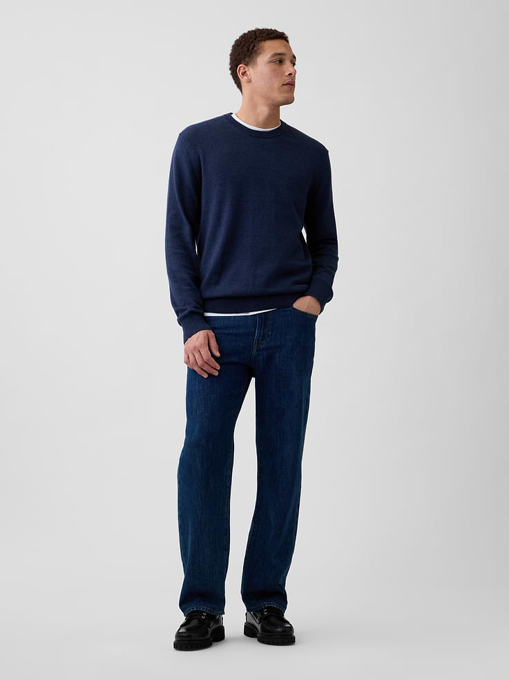 Image 3 of 5, Midweight Crewneck Sweater