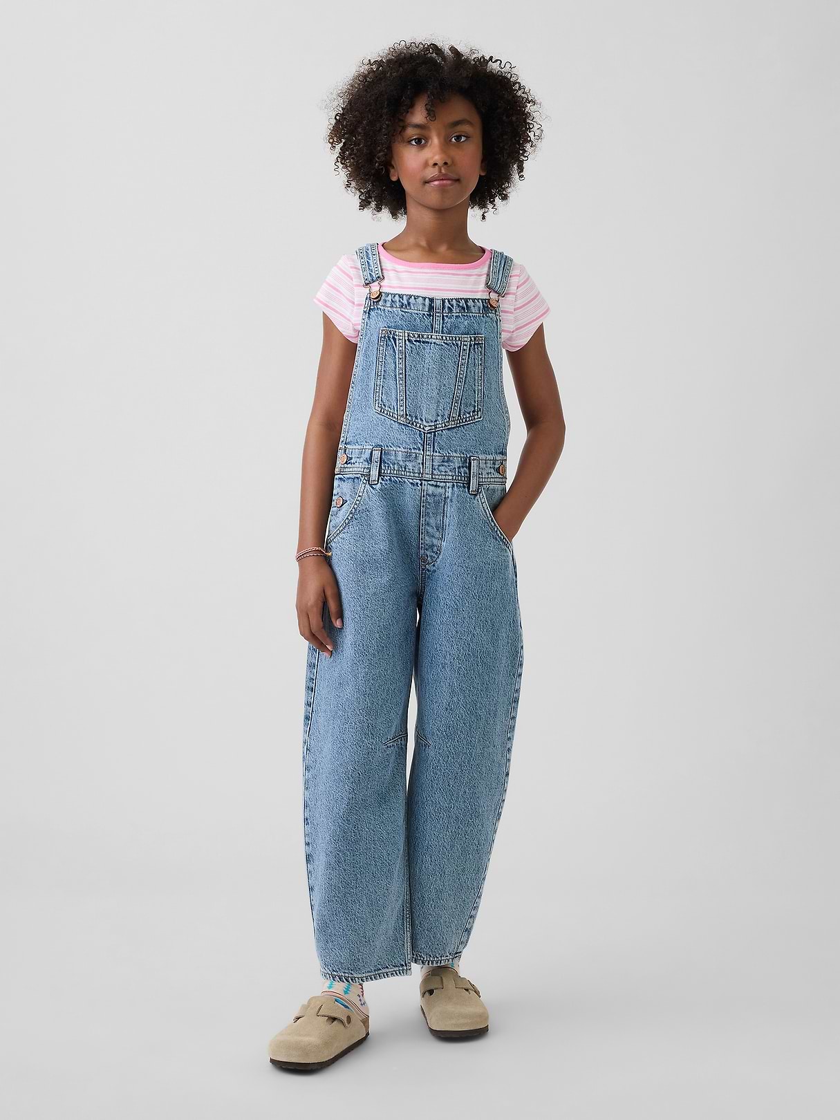 Kids Barrel Overalls | Gap