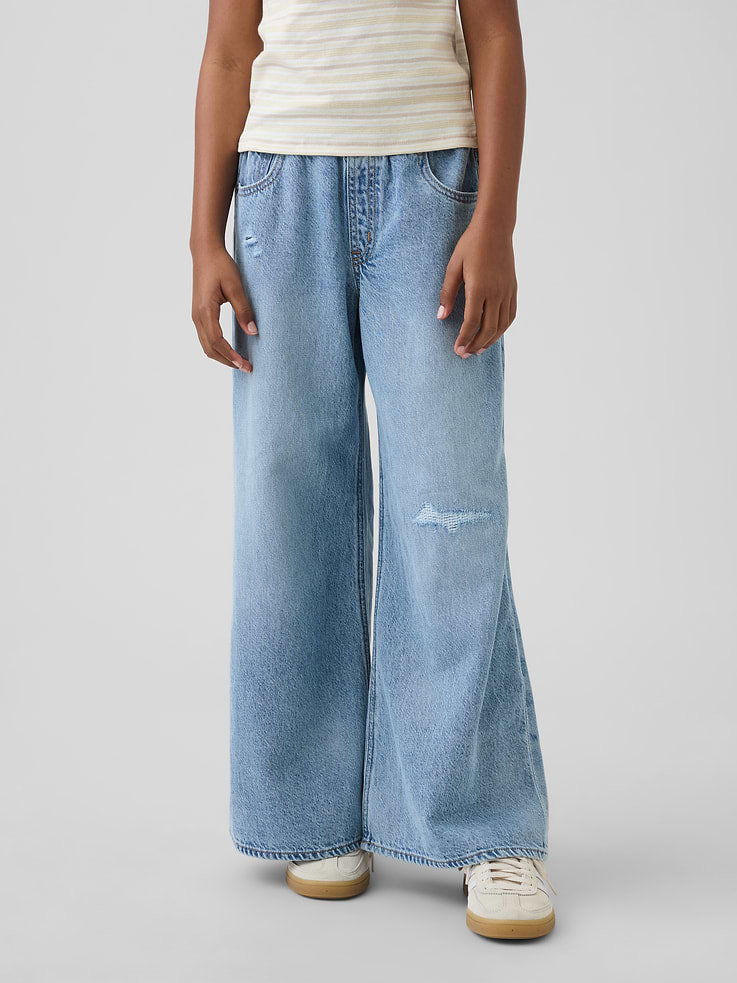 Image number 3 showing, Kids UltraSoft Low Rise Baggy Jeans