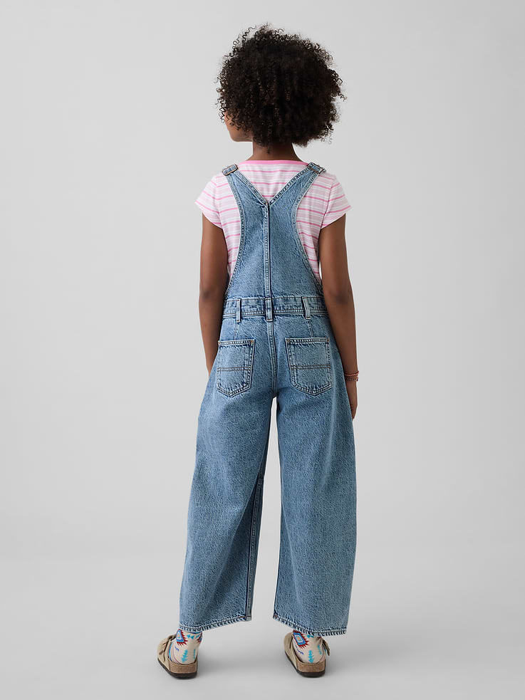 Image number 4 showing, Kids Barrel Overalls