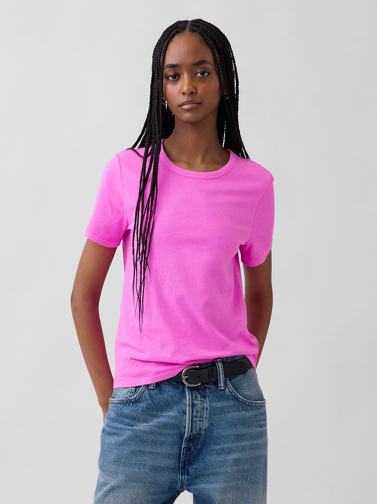 Image number 1 showing, Organic Cotton VintageSoft T-Shirt