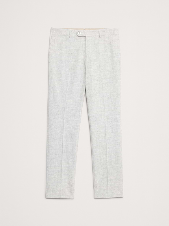 Pantalon habillé infroissable à coupe étroite