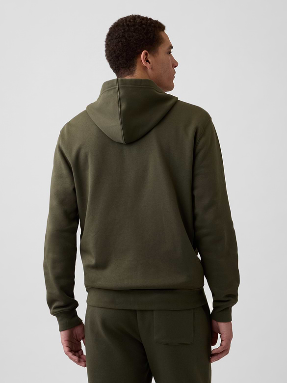 Adult Relaxed Gap Logo Zip Hoodie