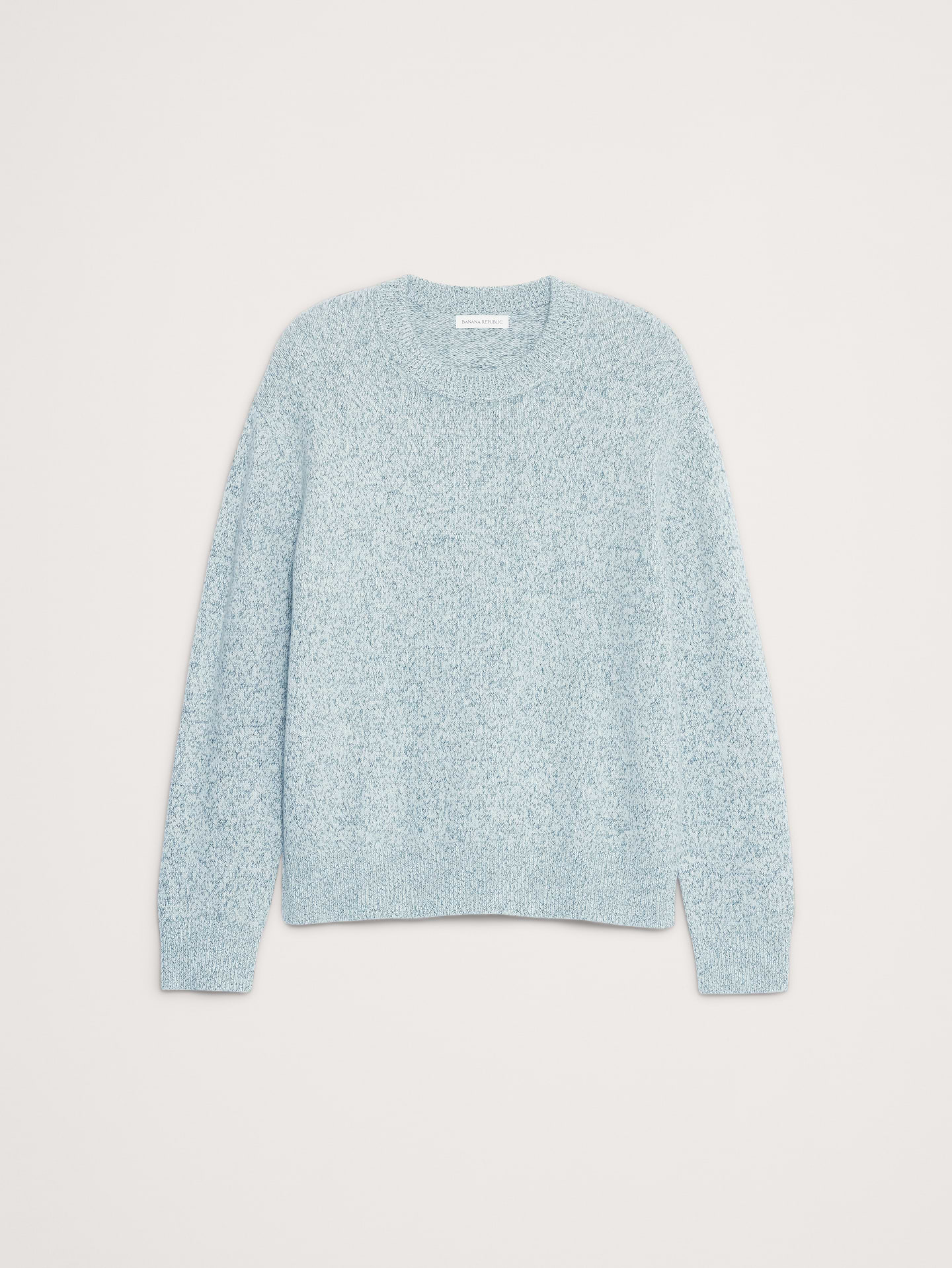 Image number 4 showing, Cashmere-Cotton Crew-Neck Sweater
