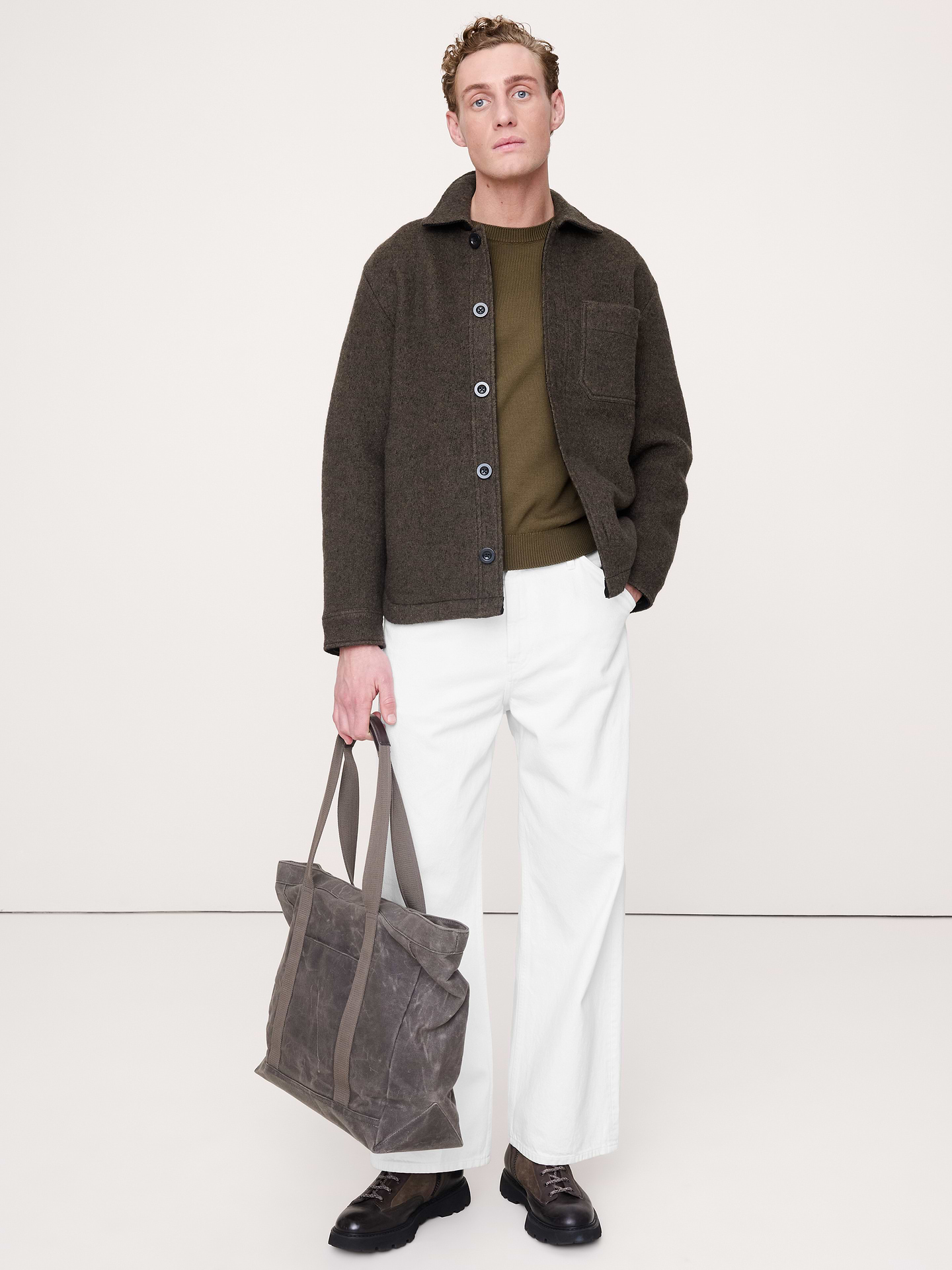 Image number 7 showing, Cotton Crew-Neck Sweater