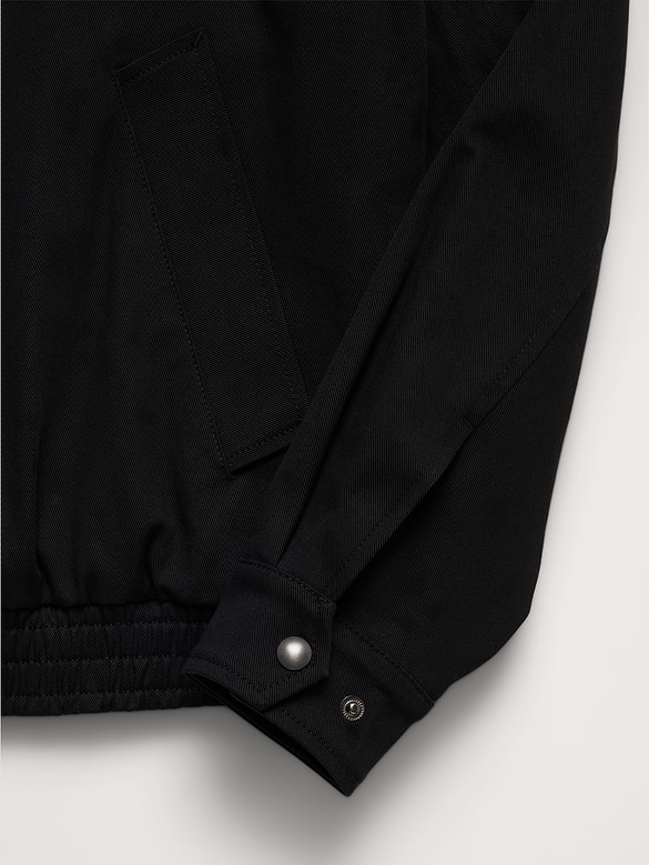 Cotton Twill Harrington Jacket