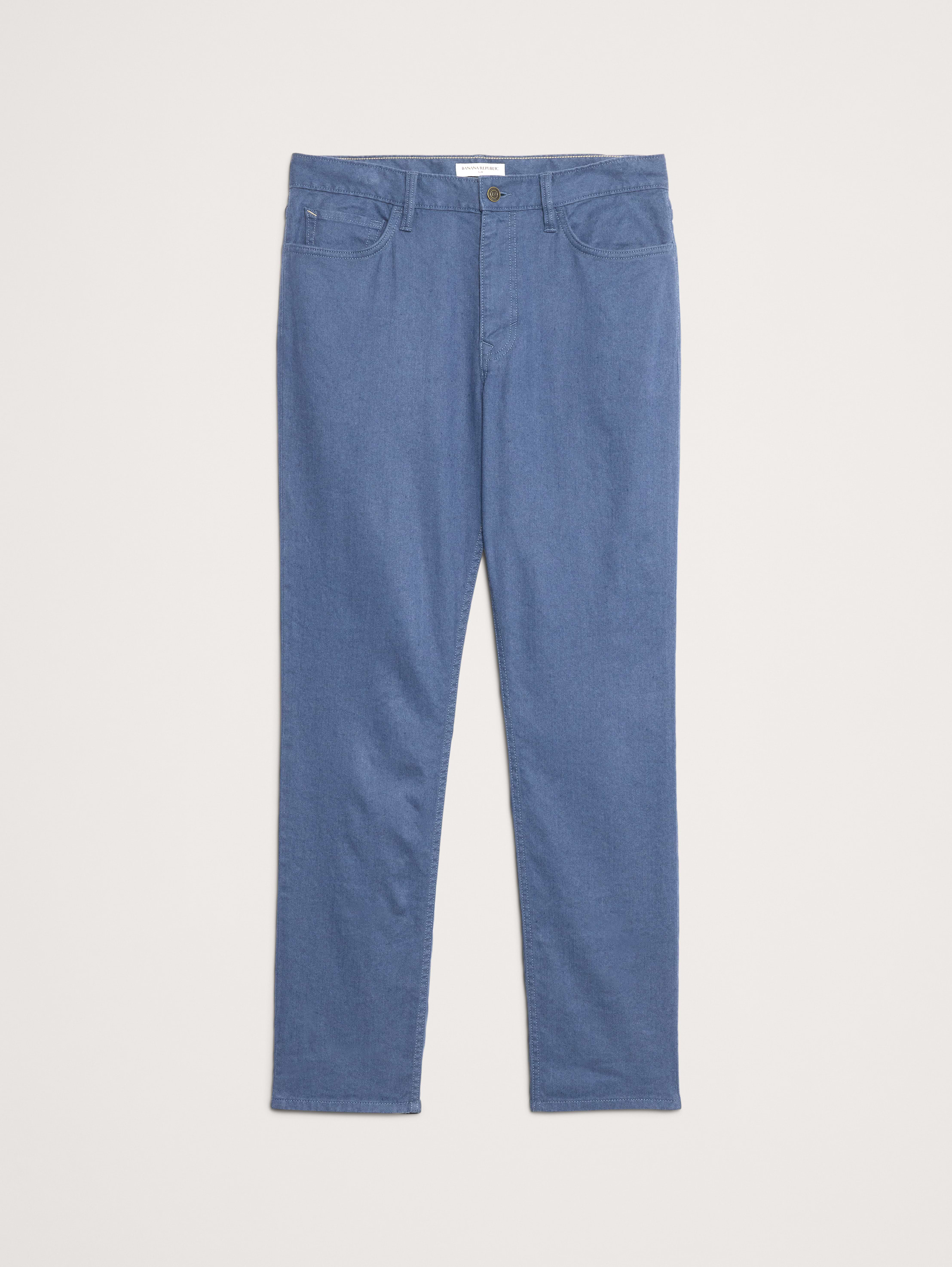 Image 7 of 8, Slim Linen-Cotton Traveler Pant