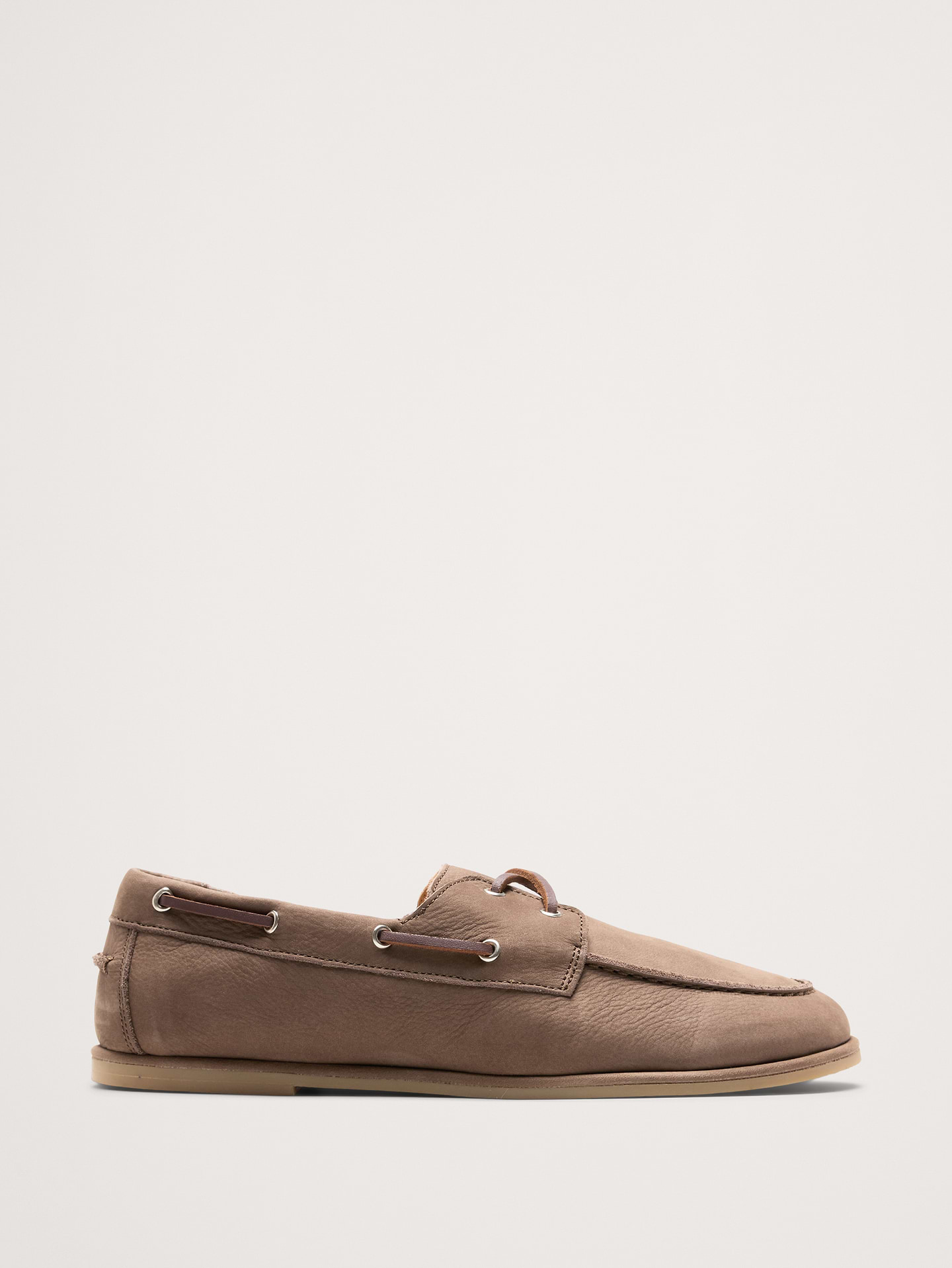 Image number 1 showing, Italian Nubuck Leather Boat Shoe