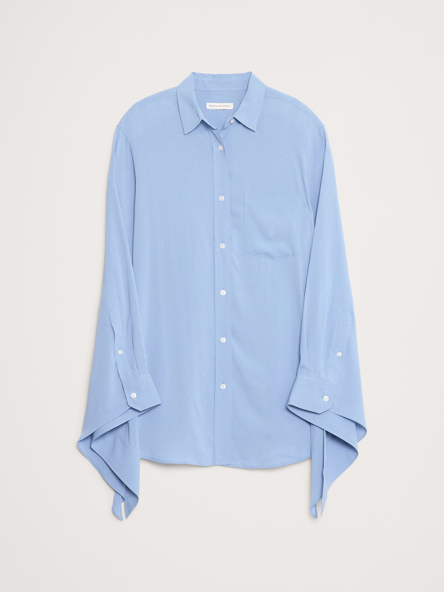 Image number 7 showing, Georgette Tie-Cuff Shirt