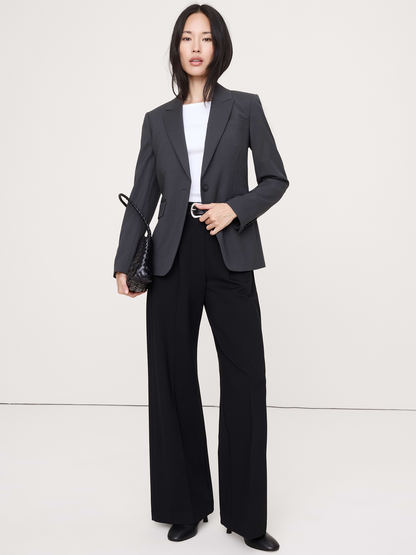 Image number 1 showing, Slim Italian Lightweight Wool Blazer