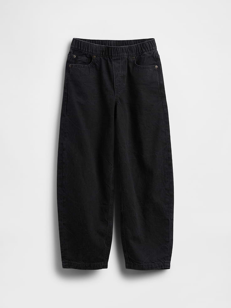 Image number 6 showing, Kids Baggy Taper Jeans