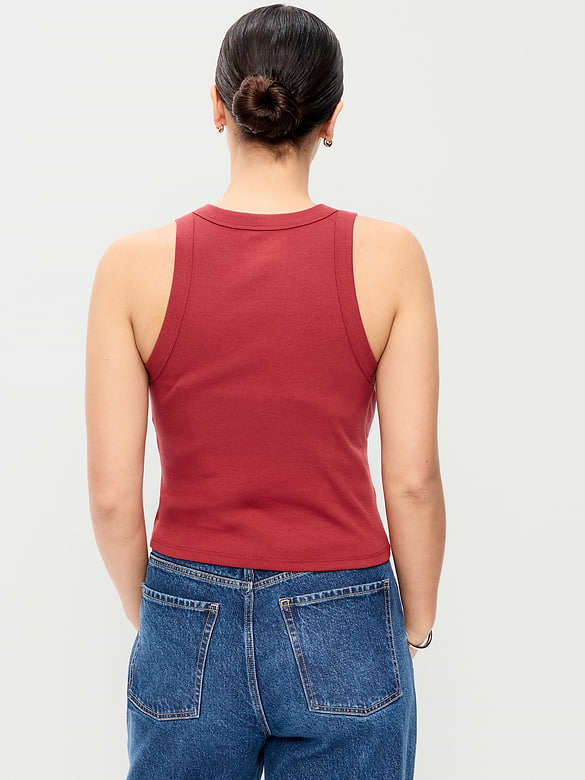 Camisole courte moulante