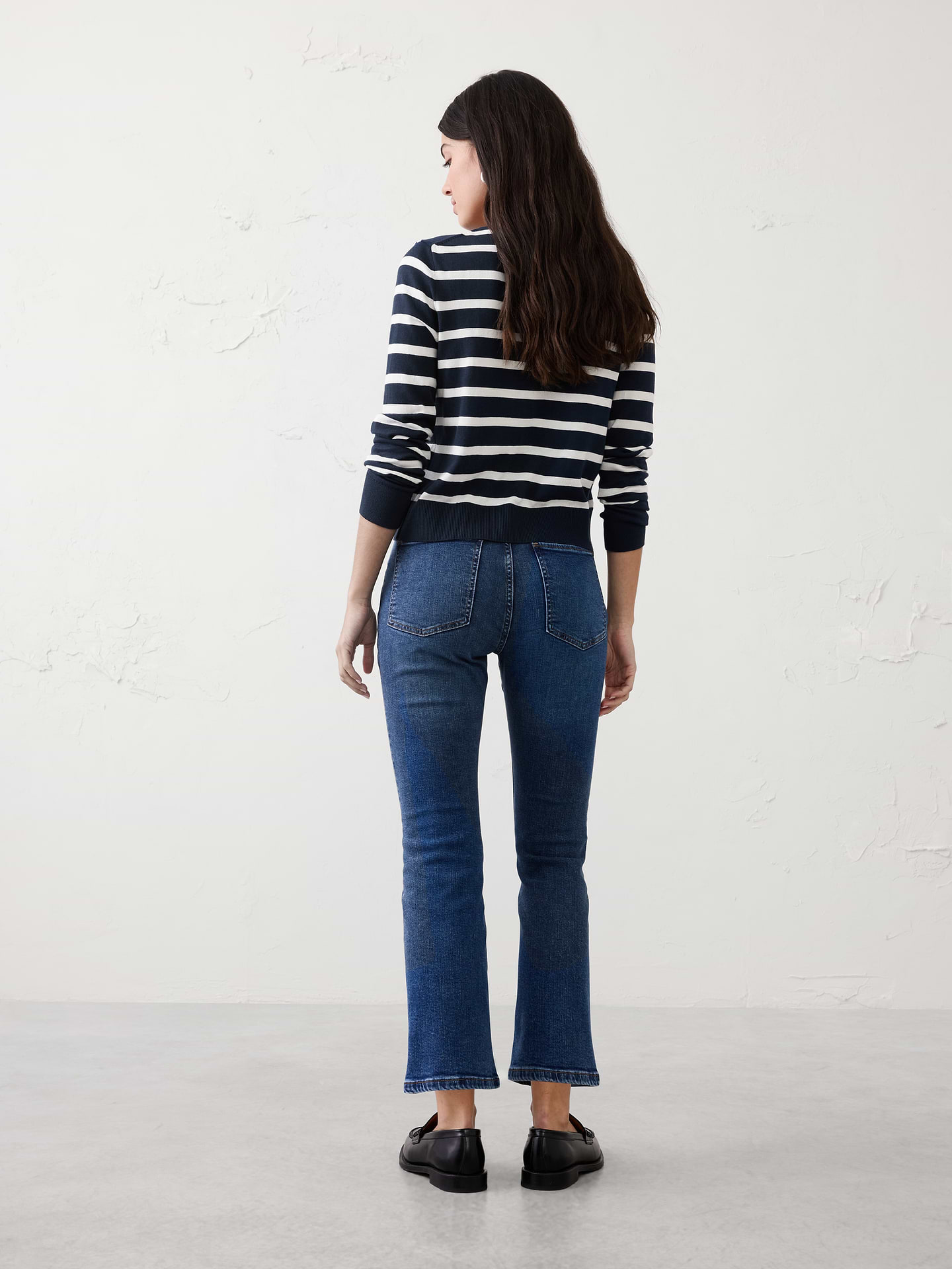 Image number 5 showing, Bootcut High-Rise Cropped Jean