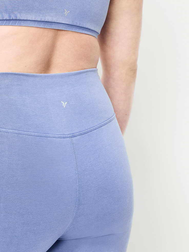 Image number 3 showing, High-Waisted PowerChill 7/8 Cotton Leggings