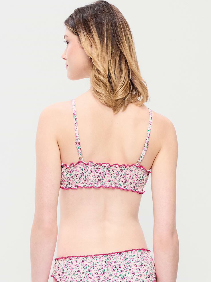 L'image numéro 2 présente Haut de bikini à encolure dégagée
