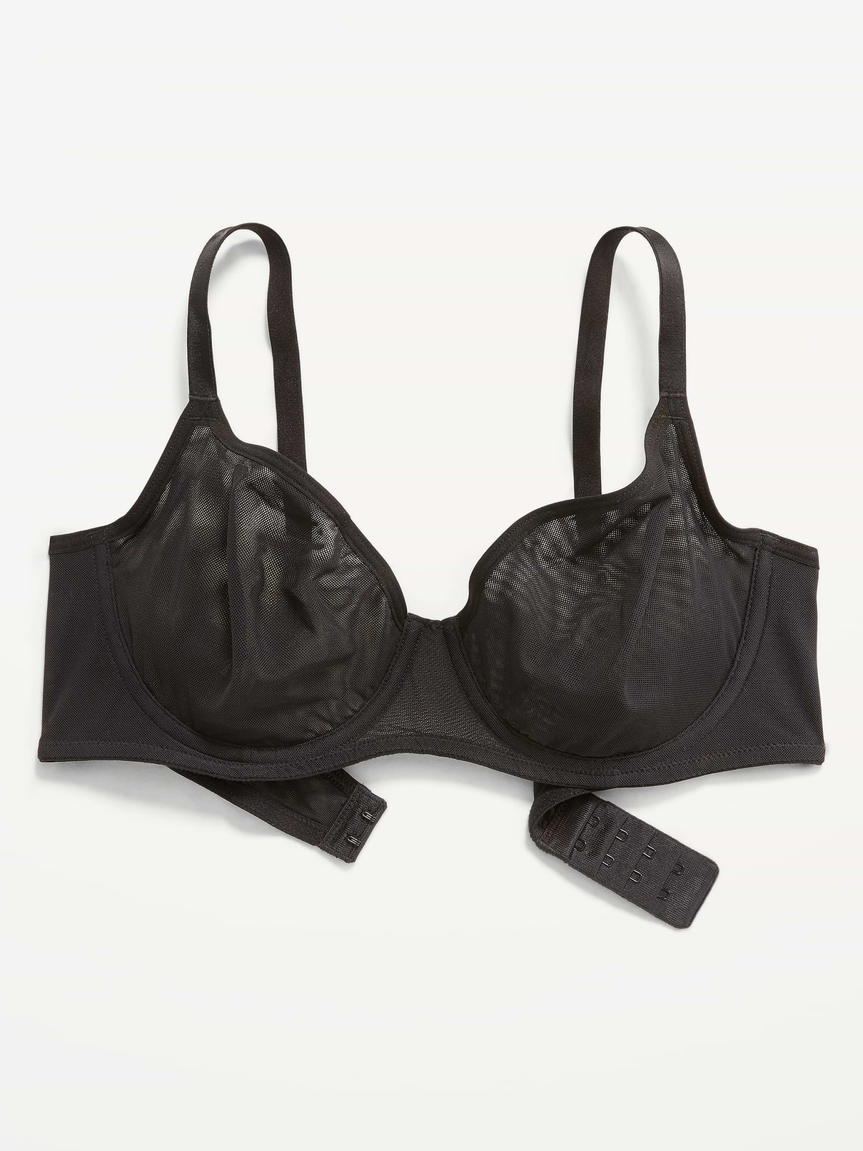 Image number 1 showing, Mesh Balconette Bra