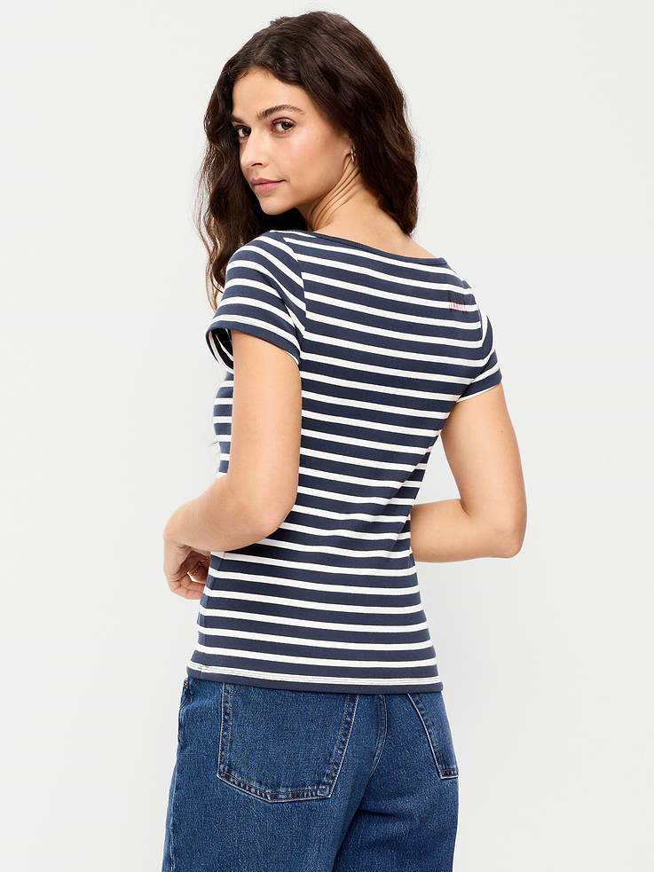 Image number 2 showing, Snug Boatneck T-Shirt